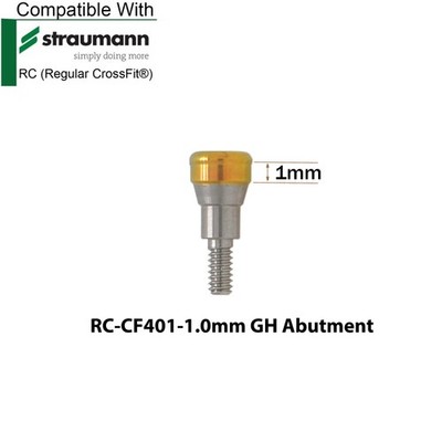 Fits Straumann ITI Dental RC Overdenture Locator Abutments 1-5mm & Male Caps Kit