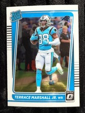 2021 Panini Donruss Optic Rated Rookie Terrace Marshall Jr. #218 Football Card