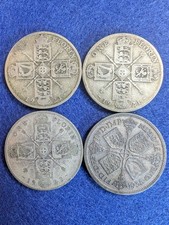 4 George V 0.500 Silver Florins