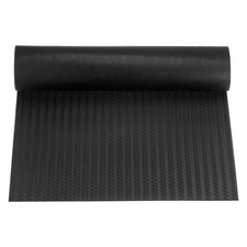 Shoe Sole Repair Rubber Sheet 2.2mm Thick Non-Slip Noise Reduction Pad Black