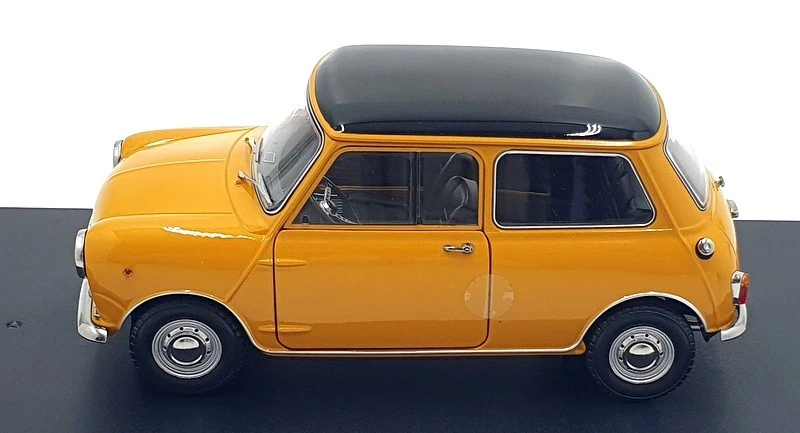 Mitica 1/18 Scale 205001-D - 1966 Innocenti Mini Cooper MK1 - Ocra/Black - Image 4 of 4