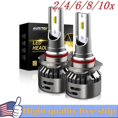 2/4X 9005 HB3 LED Headlight Bright bulb Kit White 6500K 40000LM High/Low Beam