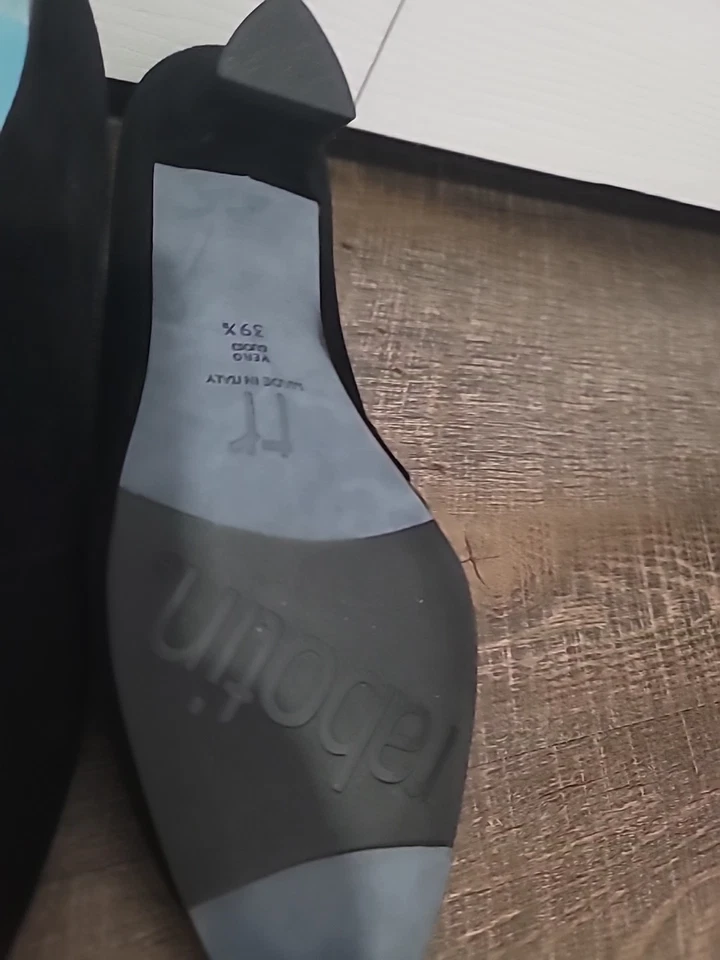 Zapatos de salón Thierry Rabotin Rory negros talla 39 estilo cuello Foto 4 de 4