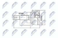 NTY Gelenksatz, Antriebswelle NPZ-TY-061