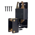 2 Way Farm Gate Latch Heavy-Duty Lockable Fence Latch with Self-Locking Nut