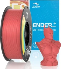 Official Creality PLA Filament Pro Red, 1.75mm 3D Printer Filament, Ender PLA + 