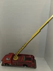 Vintage Louis Marx Co 1940’s Tin Litho Ladder Fire Truck #1 VFD USA.  Lithos