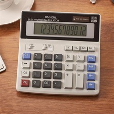 New Multifunction School Tilt Display Large Big Button Desktop Calculator