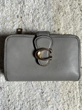 COACH Tabby Medium Wallet Bi-Fold Wallet Grey CA193 Wallet 9545