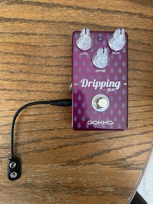 Gokko GK-22 Dripping Delay Pedal Used Guitar Effects Pedal