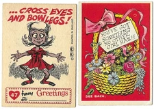 A&BC - Funny Greetings 1961 - Choose From Drop Down List (1A)