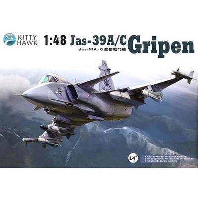 Kittyhawk #KH80117 148 Jas-39A/C Gripen