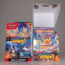 Pokémon Surging Sparks Booster Bundle Box Open Filled With Bulk Cards Over 100+