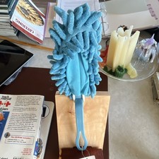 Microfiber Blue Duster Chiffon Cleaning Tool for Home Dusting Cleaning Accessory