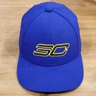 Steph Curry Hat Cap Snapback Youth Kids Boys Blue Basketball One Size Adjustable