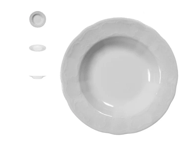 Seltmann Weiden Assiette à Hors-d'Œuvre En Porcelaine Fine – Élégance Classique Pour Table Raffinée
