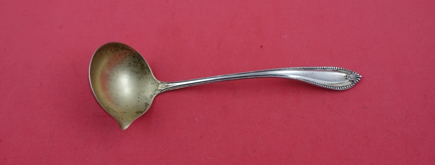 Cordova by Towle Sterling Silver Sauce Ladle with spout 6 7/8"