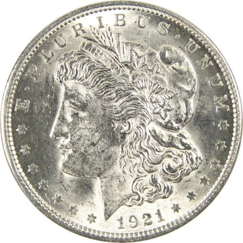 1921 Morgan Dollar CH AU Choice About Uncirculated Silver $1 Coin