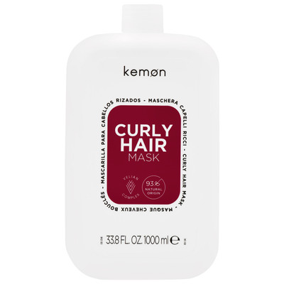 Kemon Curly Hair Mask 1000ml eine feuchtigkeitsspendende Maske für lockiges Haar