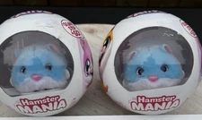 NEW 2 -Pets Alive Hamster Mania Blue ZURU Hamster, Electronic Pet, 20+ Sounds