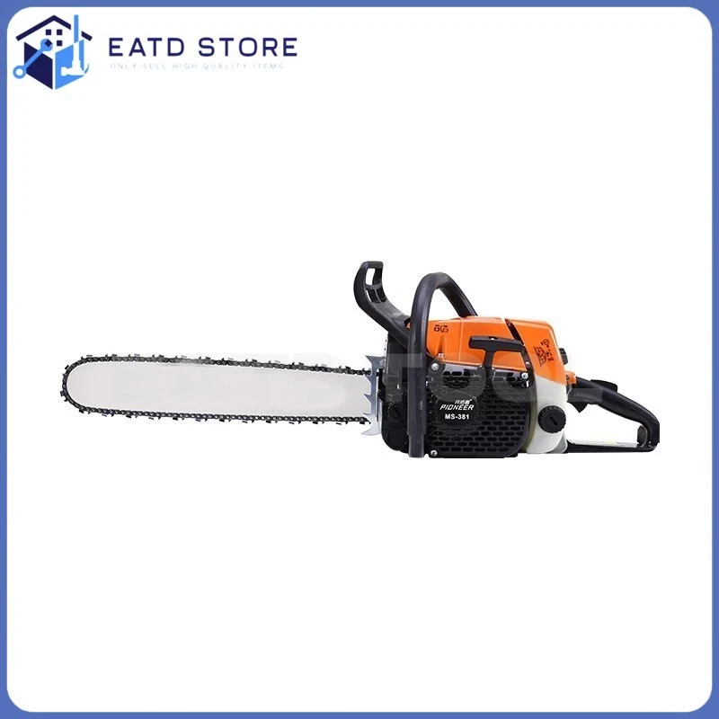 24 inch Chainsaw chain saw Power Chain saw 2 strokes wood cutting saw MS381 with - Image 2 of 3