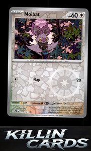 Reverse Holofoil Noibat 090/131 Pokemon Common SV: Prismatic Evolutions Card NM