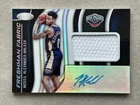 NICKEIL ALEXANDER-WALKER RC 2019-20 CERTIFIED ROOKIE PLAYER WORN PATCH AUTO