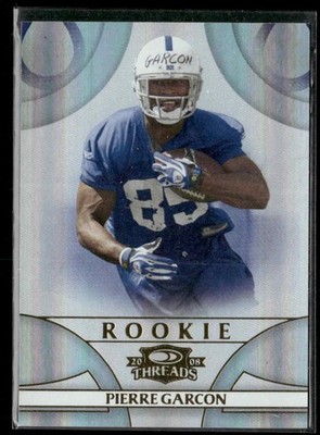 2008 Donruss Threads - Rookie Pierre Garcon #225 Rookies /999 (RC)