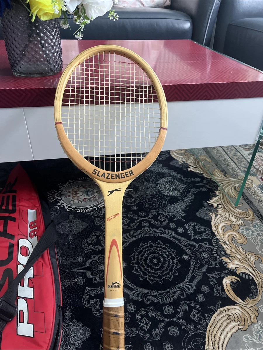A Slazenger Fred Perry autograph model tennis racquet, Slazenger