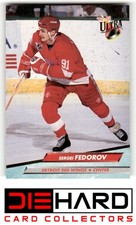 1992-93 Ultra #48 Sergei Fedorov Detroit Red Wings