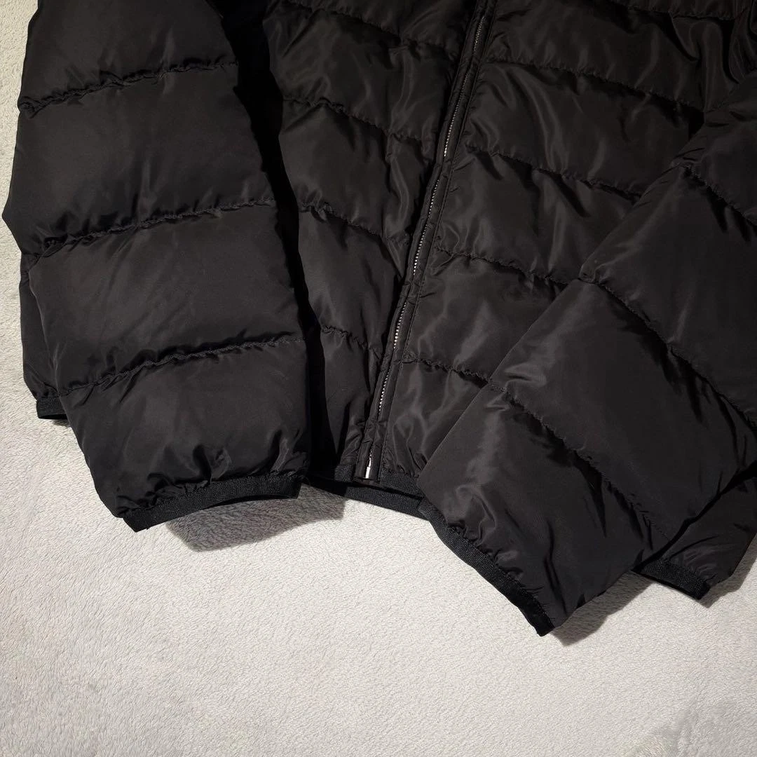 Piumino Gucci XL modello GG pelle logo nero uomo ottimo