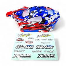 HSP Off Road Nitro RC 1/10 Buggy Body Shell BLUE 06027 66001 - With Stickers