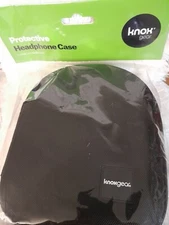 Knox Gear Protective Headphone Case - Black - Brand New!