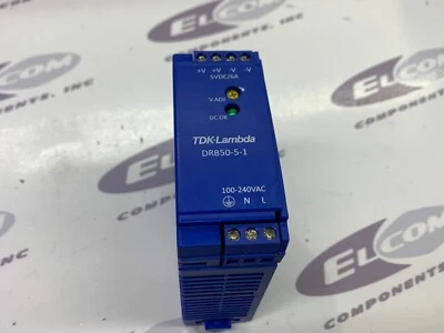 TDK-Lambda DRB50-5-1 Rail Power Supply 5V 30W - Image 1 of 3