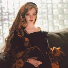 1/3 BJD Doll Bare Female Body Free Eyes+Face up Resin Ball Jointed Toy DIY Gift