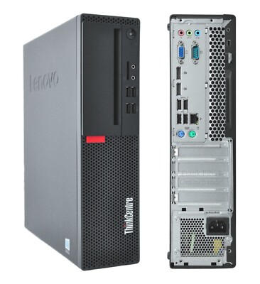 Lenovo ThinkCentre SFF M725s NVMe SSD Ryzen 16/32/64GB RAM Win 11