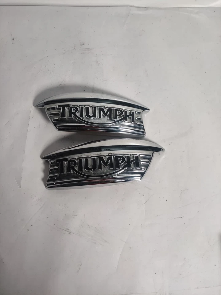 FREGI SERBATOIO T3900446-T3900447 TRIUMPH BONNEVILLE T100 SCRAMBLER E TRUXTON - Immagine 2 di 2