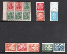 GERMANY ZUSAMMENDRUCKE MINT NH STAMP COLLECTION HI VALUE