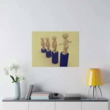 Work Motivation - Matte Canvas, Stretched, 0.75"