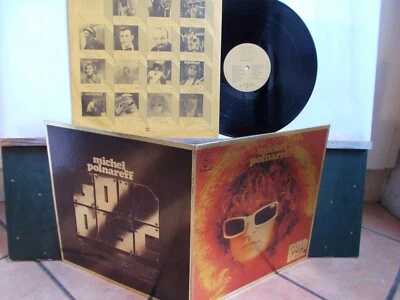 MICHEL POLNAREFF GOLD DISC made in JAPAN (POSTER) - Photo 1/3