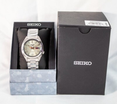 Seiko 5 Sports SNXS Series -SRPK91 - Automatic Men's Watch Beige