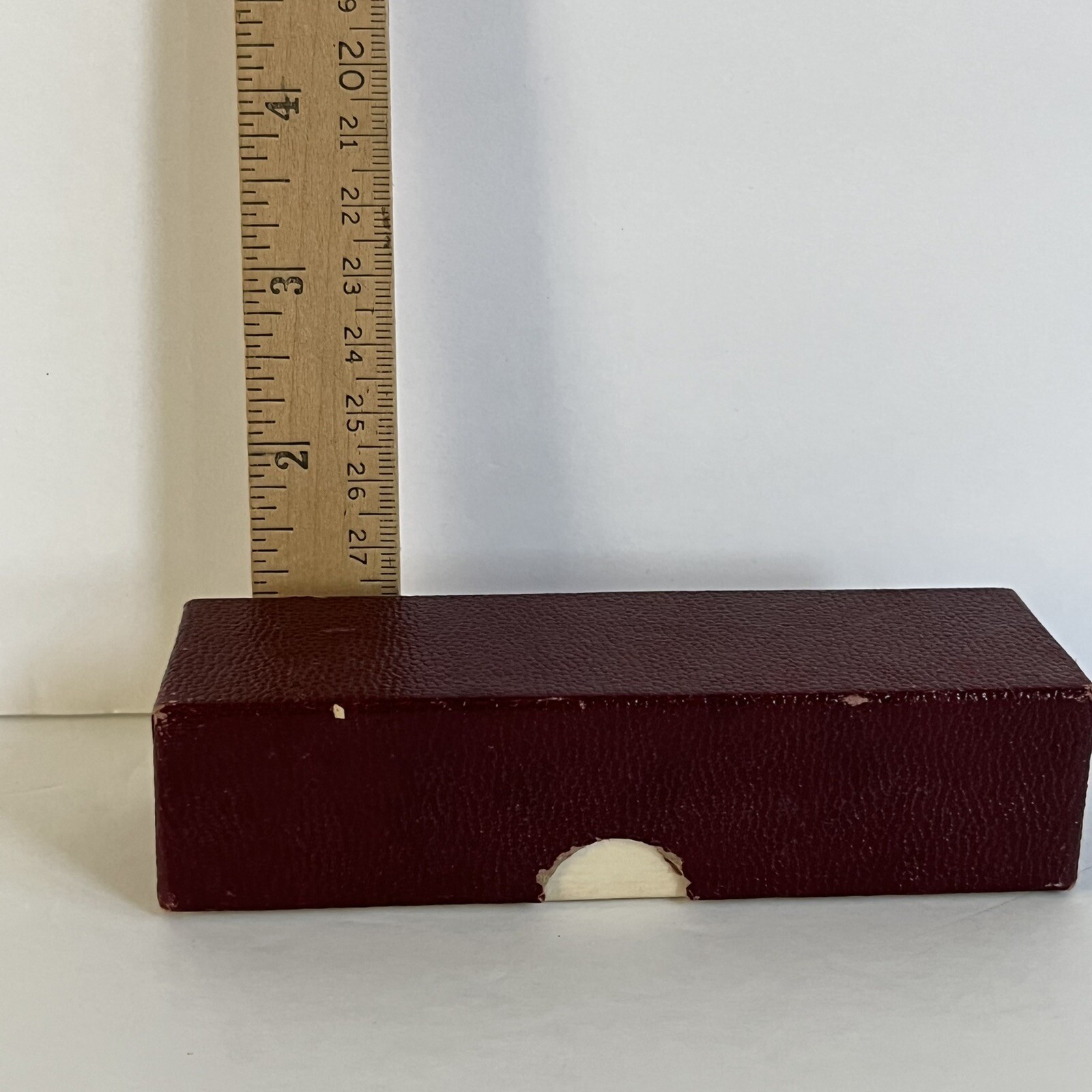 Vtg Mini-Dominoes Double Six Set Original Box 5x1.5” Great Gift! EUC