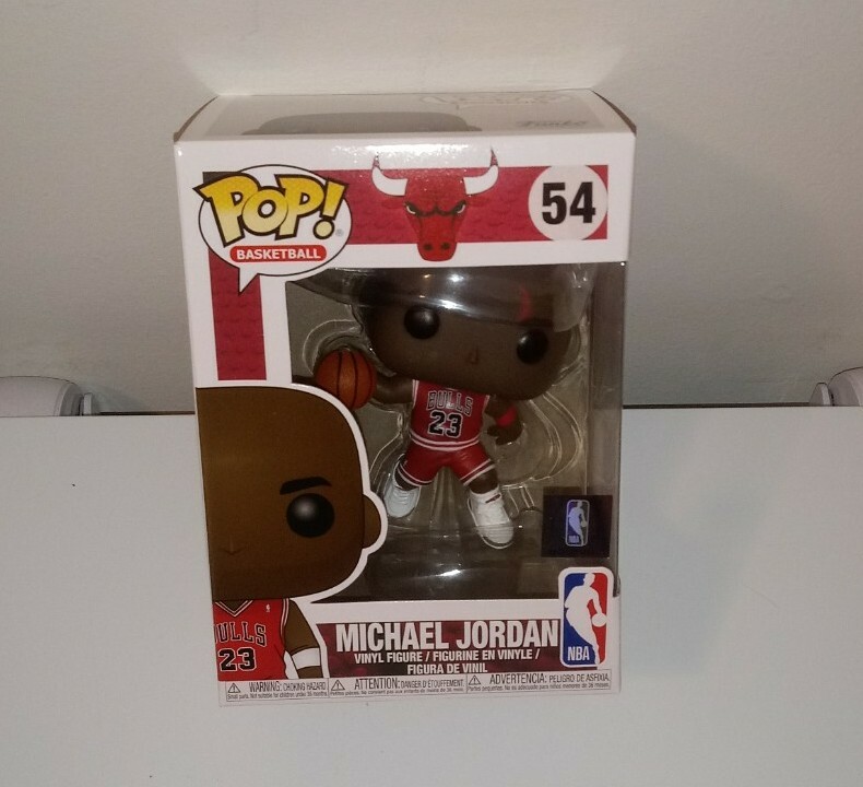 Funko Pop Chicago Bulls Michael Jordan Vinyl Figure #54 Exclusive NBA Collectible