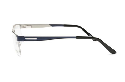 Monture De Lunettes Hamilton Bleue Classique En Métal - Modèle 01-94210-035617140 - Neuf Sans étiquette