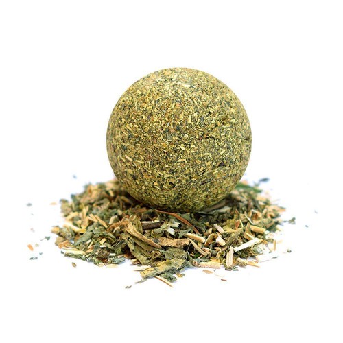 2 pcs Purrfect Pet Snacks Catnip and Mint Ball Toy for Feline Fun and Games E5K5 - Picture 5 of 17