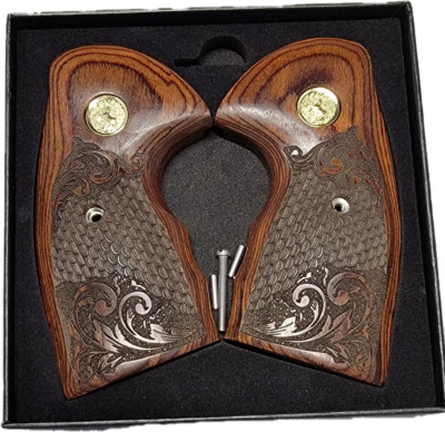 Colt Python 2020+2021 Anaconda Rosewood Dragon Scale w/Gold Colt Medallions