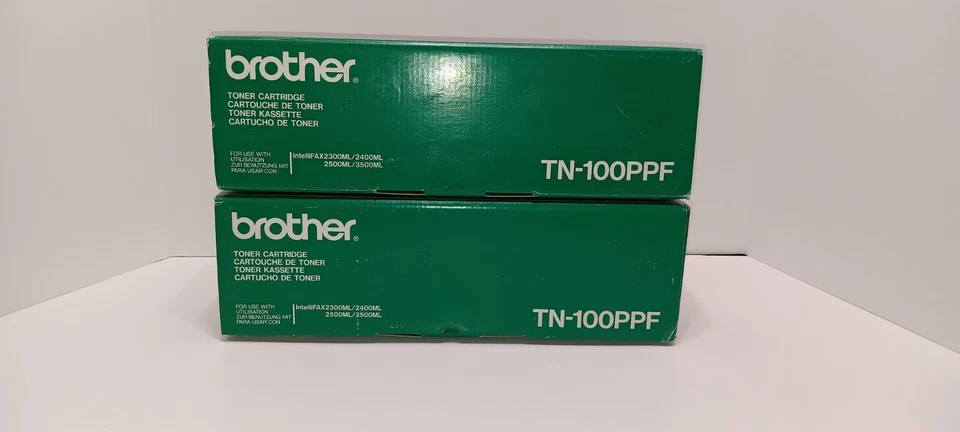 Brother TN-100PPF Black Toner Cartridge IntelliFax 2300ML 2400ML 2500ML 批量 2 件 — 第 3/4 张图片