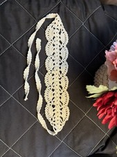 New Handmade Crochet Headband-beige
