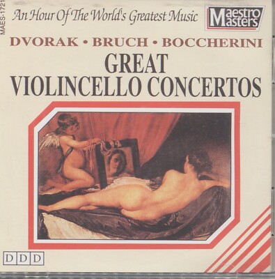 Great Violincello Concertos cd 028