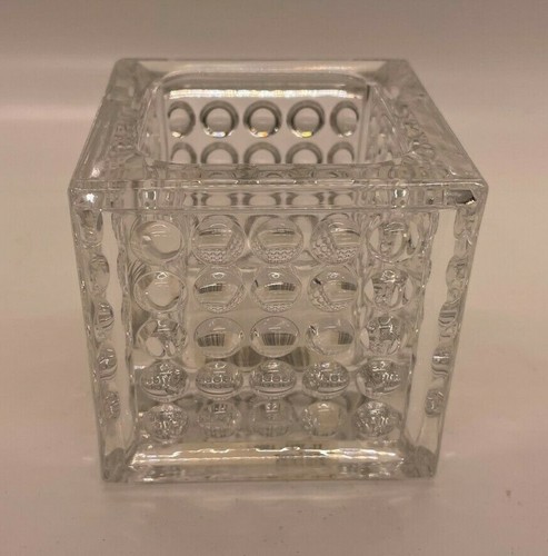 Villeroy & Boch Votive Candle Holder Reflections Square Hobnail - Picture 1 of 5